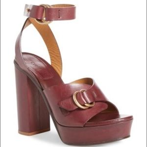Chloe Ankle Strap Platform Sandal